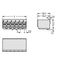 1-conductor female connector push-button Push-in CAGE CLAMP® light gra thumbnail 3