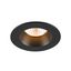 NEW TRIA® UNIVERSAL 68, recessed ceiling light, 2500/3000/4000K, 38°, IP 20 / IP 65, round, black thumbnail 4