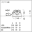 P-INF Q140H 1000-930 LDO FAL TL - LED ceiling-recessed luminaire thumbnail 3