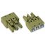 Socket 3-pole Cod. B light green thumbnail 1
