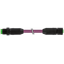 M12 male 0°/M12 fem. 0° A-cod. Lite PUR AWG24+22 shielded vt+dragch 5m thumbnail 1