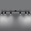 CEILING LAMP LEMMI 6L BLACK GU10 6X10W IP20 thumbnail 7