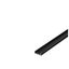 GLENOS professional profile 2609-100, 1 m, matt black thumbnail 1
