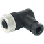 M12 female 90° A-cod. screw terminal 8-pol., max. 0.5mm², 6 - 8mm thumbnail 1