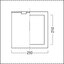 CUBESIGN 210 P MSC ECP - Escape sign luminaire thumbnail 2