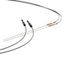 Fiber optic sensor head, through-beam, M34 cylindrical axial with slee E32 2042E thumbnail 1