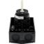 T0-3-15259/I1/SVB Main switch, T0, 20 A, surface mounting, 3 contact unit(s), 3 pole, 2 N/O, Emergency switching off function, With red rotary handle and yellow locking thumbnail 5