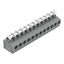 PCB terminal block push-button 1.5 mm² gray thumbnail 1