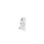 GLENOS Endcap for Aluminum Skirting Board Profiles LED, white thumbnail 2