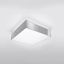 CEILING LAMP HORUS 35 GREY E27 2X60W IP20 thumbnail 4