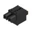 PCB plug-in connector, female plug, 7.62 mm, Number of poles: 2, 180°, PUSH IN with actuator, Clamping range, max. : 2.5 mm², Box thumbnail 2