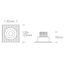 WHITE COB 6,5W WW 700mA IP54 TRIMLESS ADJUSTABLE thumbnail 5