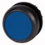 M22S-DL-B Illuminated pushbutton actuator, RMQ-Titan, Flush, momentary, Blue, Blank, Bezel: black thumbnail 1