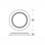 HEMIS round, 10 / 16 W, 1250 / 1950 lm, 840, white, on/off Ceiling lum thumbnail 4