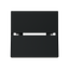 Rocker cover without symbol - 2M - Matt Black thumbnail 1