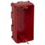 Flush mounting box Batibox - for shaver socket depth 50 mm - masonry thumbnail 1