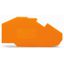End and intermediate plate 1.5 mm thick orange thumbnail 1