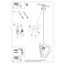 HANGING LAMP TRES BLACK E27 1X60W IP20 thumbnail 7