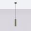 SINGLE HANGING LAMP ABOVE THE ISLAND TABLETOP, KARBON SERIES, OLIVE COLOUR thumbnail 3