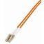 FO Patchcord Duplex LC/SC,62,5/125æm OM1, LS0H, orange, 2m thumbnail 2