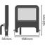 FLOODLIGHT VALUE 10 W 4000 K IP65 BK thumbnail 3