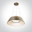 BRUSHED GOLD PENDANT 60W WW IP20 230V thumbnail 1