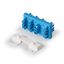 Cable set 2p socket 2x2,5mm� HF blue 6m thumbnail 2