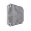 PM160 mounting plate, perforated, for Ppt-EH160 INOX and PPt-EH161 boxes, color: gray thumbnail 1