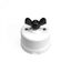 Switch/Diverter in white porcelain with butterfly nut thumbnail 1
