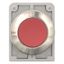 M30I-FD-R Pushbutton, RMQ-Titan, flat, momentary, red, blank, Front ring stainless steel thumbnail 6