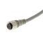 Sensor cable, M12 straight socket (female), 4-poles, B coded, PVC fire thumbnail 1
