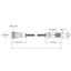 Supply Cable - M12 Power Extension Cable   RKM50.2-0.3-RSP56PLB/TXG thumbnail 2