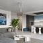 DOUBLE HANGING ON A WHITE CARBON STRIP, 2XGU10 ALUMINUM LAMPSHADES thumbnail 11