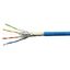 F/FTP Cable Cat.6a, 4x2xAWG23/1, 500MHz, LS0H-3, Dca, blue (The price is shown without markup on metals. Request a quote for accurate information) thumbnail 2
