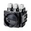 P5-160/EA/SVB-SW/HI10 Main switch, P5, 160 A, flush mounting, 3 pole, 1 N/O, STOP function, With black rotary handle and locking ring, Lockable in the 0 (Off) position thumbnail 4