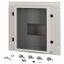 XTMPN4W4CC-H550W600 Front cover for NZM4, withdrawable, H=550mm, W=600mm, IP55, grey thumbnail 1