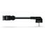 pre-assembled connecting cable Eca Plug/open-ended black thumbnail 4