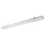 Hermetic luminaire HAGEN, for T8 LED single-sided power supply, G13, IP65, AC220-240V, 2x120cm, PC thumbnail 1