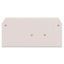 End and intermediate plate 2.5 mm thick light gray thumbnail 3