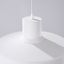 Pendant lamp BILO biała thumbnail 4