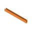 PCB plug-in connector, male header, open side, THT solder connection, 5.08 mm, Number of poles: 22, 180°, Solder pin length (l): 3.2 mm, tinned, orange, Box thumbnail 4