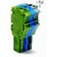 1-conductor female connector Push-in CAGE CLAMP® 4 mm² green-yellow/bl thumbnail 3
