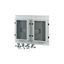 XM2N44F08C-55 Front plate, 2xNZM4, 4p, fixed, W=800mm, IP55, grey thumbnail 6