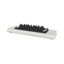 Flange incl. cable push-through plate, IP65, HxWxD=116x330x55mm thumbnail 1