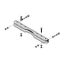 MINIPOL Pole attachment for enclosure W=500mm thumbnail 1