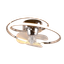 Umea LED ceiling fan chrome thumbnail 1