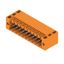 PCB plug-in connector, male header, Flange, THT solder connection, 3.50 mm, Number of poles: 20, 90°, Solder pin length (l): 3.5 mm, tinned, orange, Box thumbnail 4
