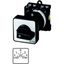 T0-2-8177/Z Spring-return switch, T0, 20 A, rear mounting, 2 contact unit(s), Contacts: 4, Spring-return in START position, 45 °, momentary/maintained, START>1-0- thumbnail 2