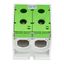 Aluminium /Copper terminal, 1-pole Double green, 300mmý thumbnail 1