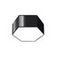 CEILING LAMP SUNDE 13 BLACK E27 2X60W IP20 thumbnail 8
